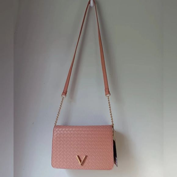 Crossi new york bag, crossbody, new with tags, coral color. - Picture 11 of 12